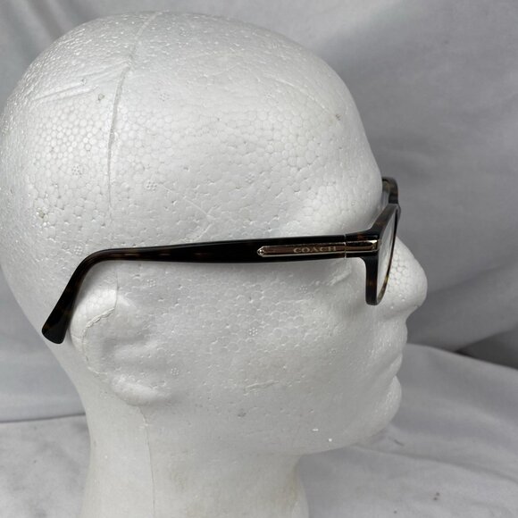 Coach HC 6065 5291 Eyeglasses Frames Dk Tort Military Sig C 51-17-135mm - Picture 3 of 11